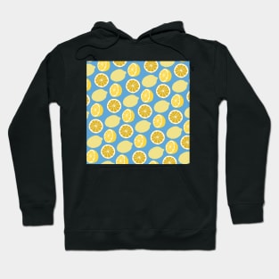 Citrus summer dreams - sky blue Hoodie